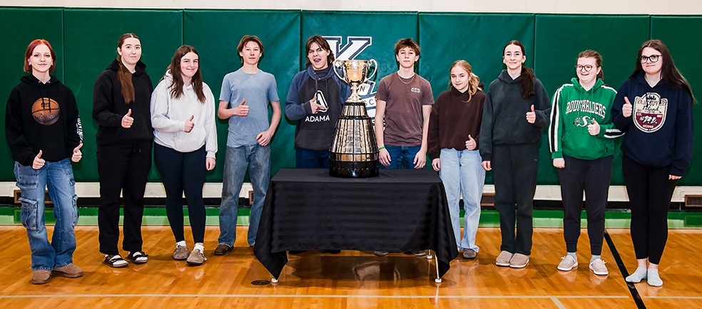 Grey Cup appears in Kenaston, Outlook, as area awaits official community tour