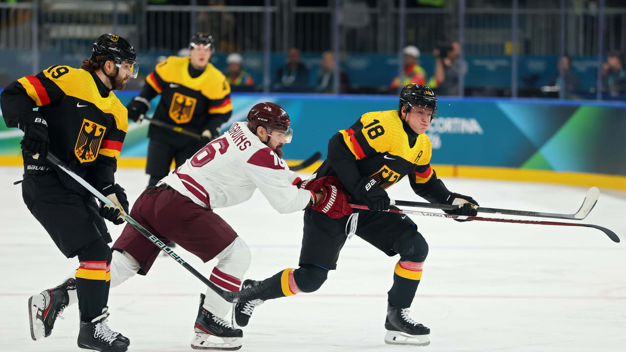 Stutzle, Germany finding positives after stunning loss to Latvia