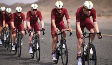 ALULA - CAMEL CUP TRACK, SAUDI ARABIA - JANUARY 27: Sean Christian of United States and Team Modern Adventure Pro Cycling competes during the 6th AlUla Tour 2026, Stage 1 a 158km stage from AlUla Camel Cup Track to AlUla Camel Cup Track on January 27, 2026 in AlUla, Saudi Arabia. (Photo by Dario Belingheri/Getty Images)