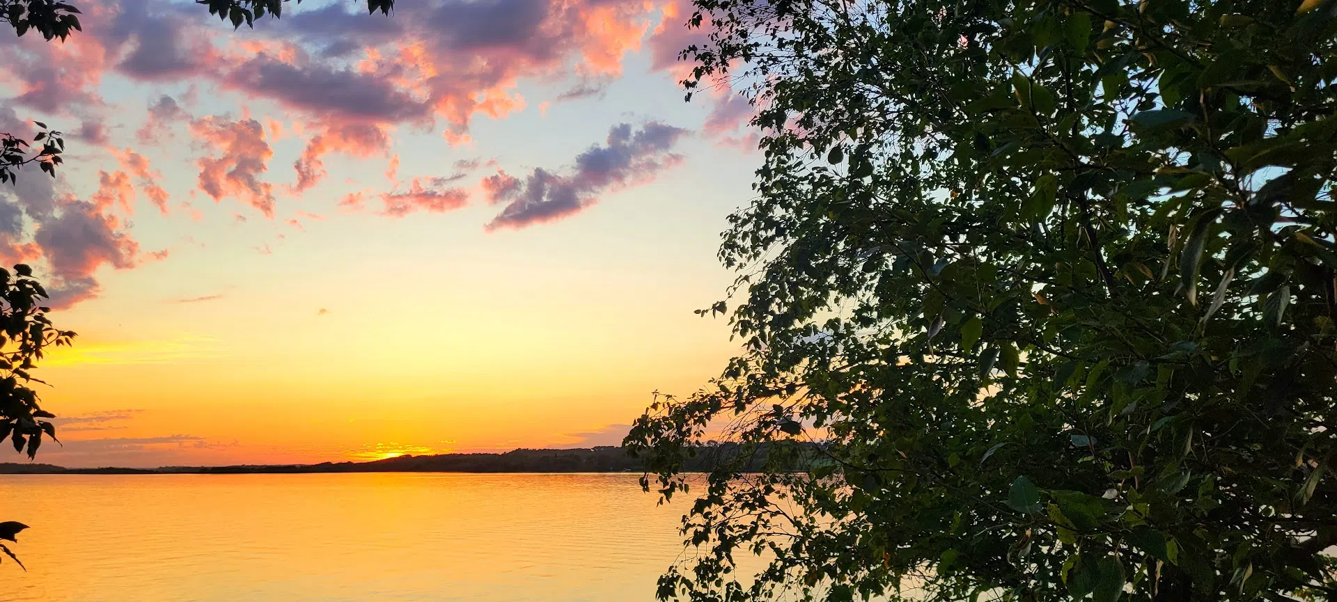 Lake surrounded by forest. Image by Jon Tupper