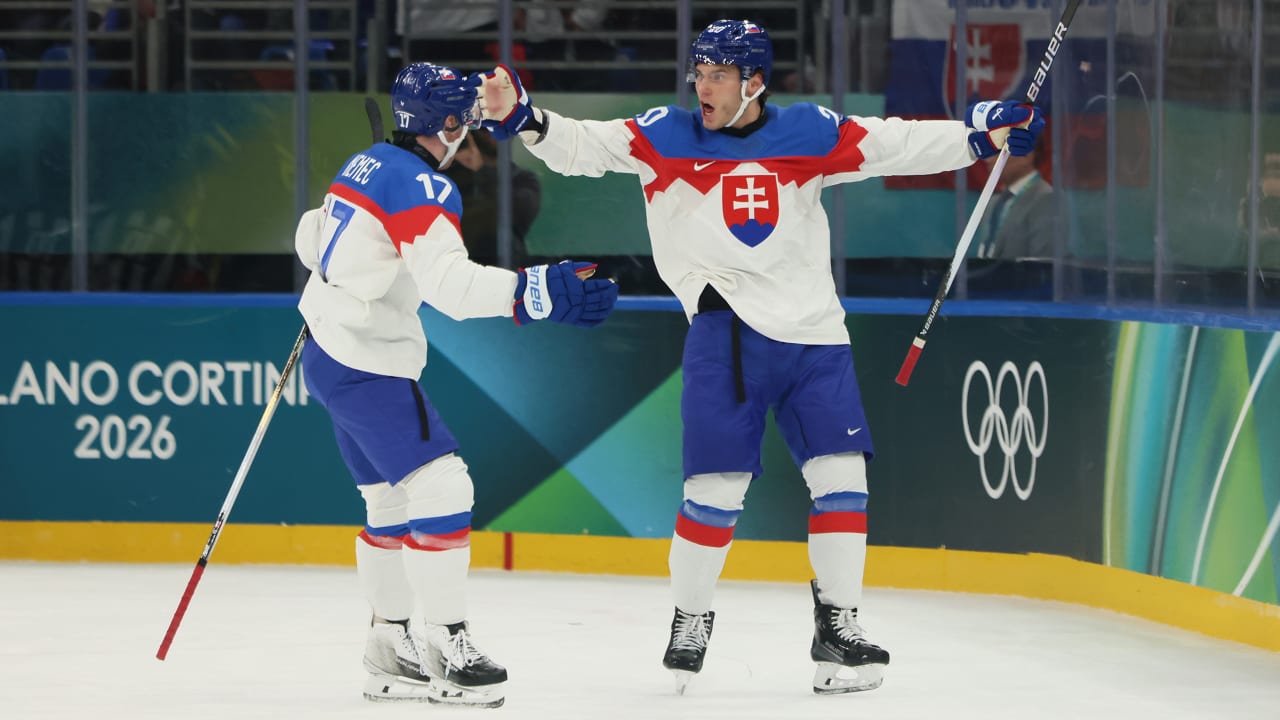 Slafkovsky, young core putting Slovakia back on map at Olympics