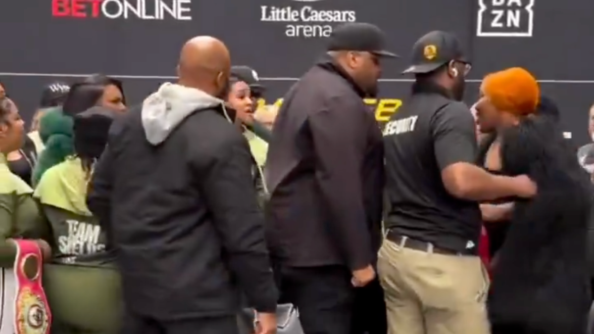 Brawl Erupts at Weigh-In for Claressa Shields vs. Franchon Crews-Dezurn