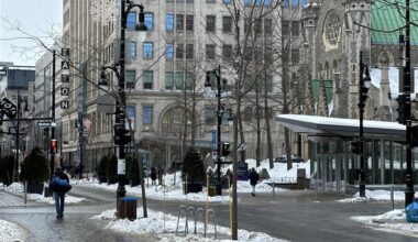 Montreal braces for flurries and bitter wind chill to start the week
