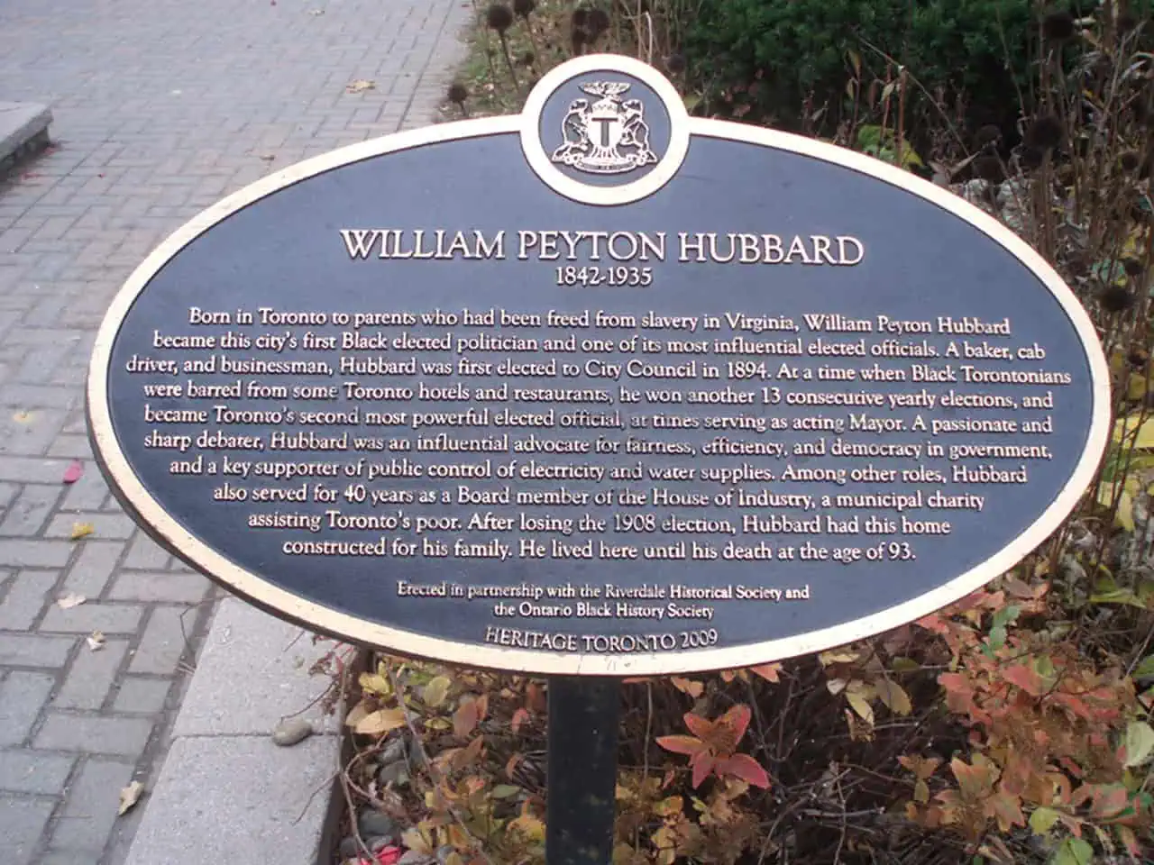 william peyton hubbard toronto