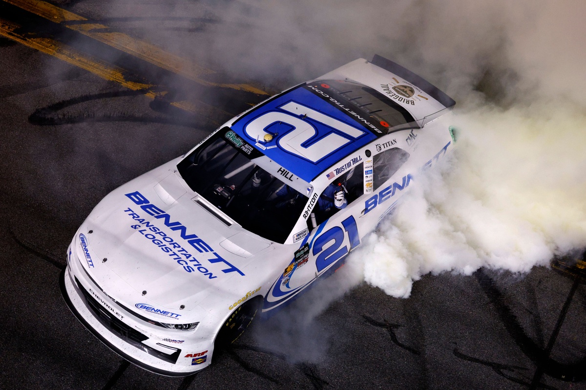 Austin Hill unstoppable in dominant Daytona NASCAR O'Reilly win