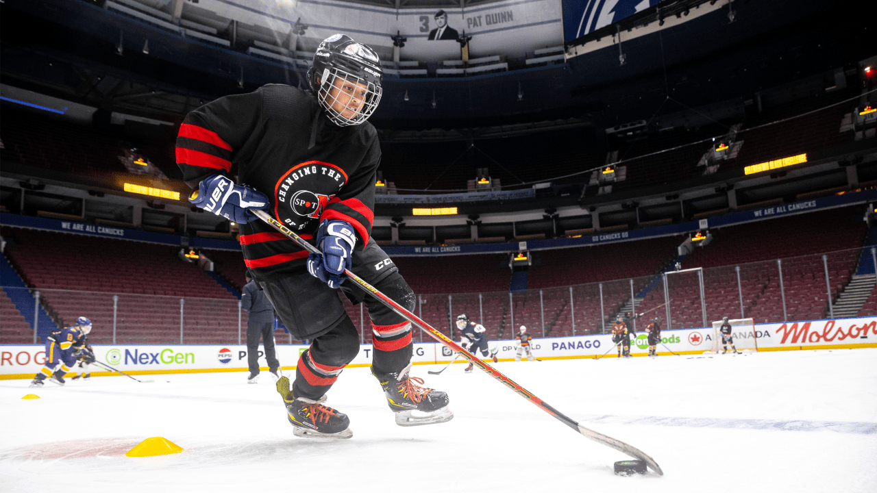 Canucks’ Black Excellence Skate Builds Community On and Off the Ice