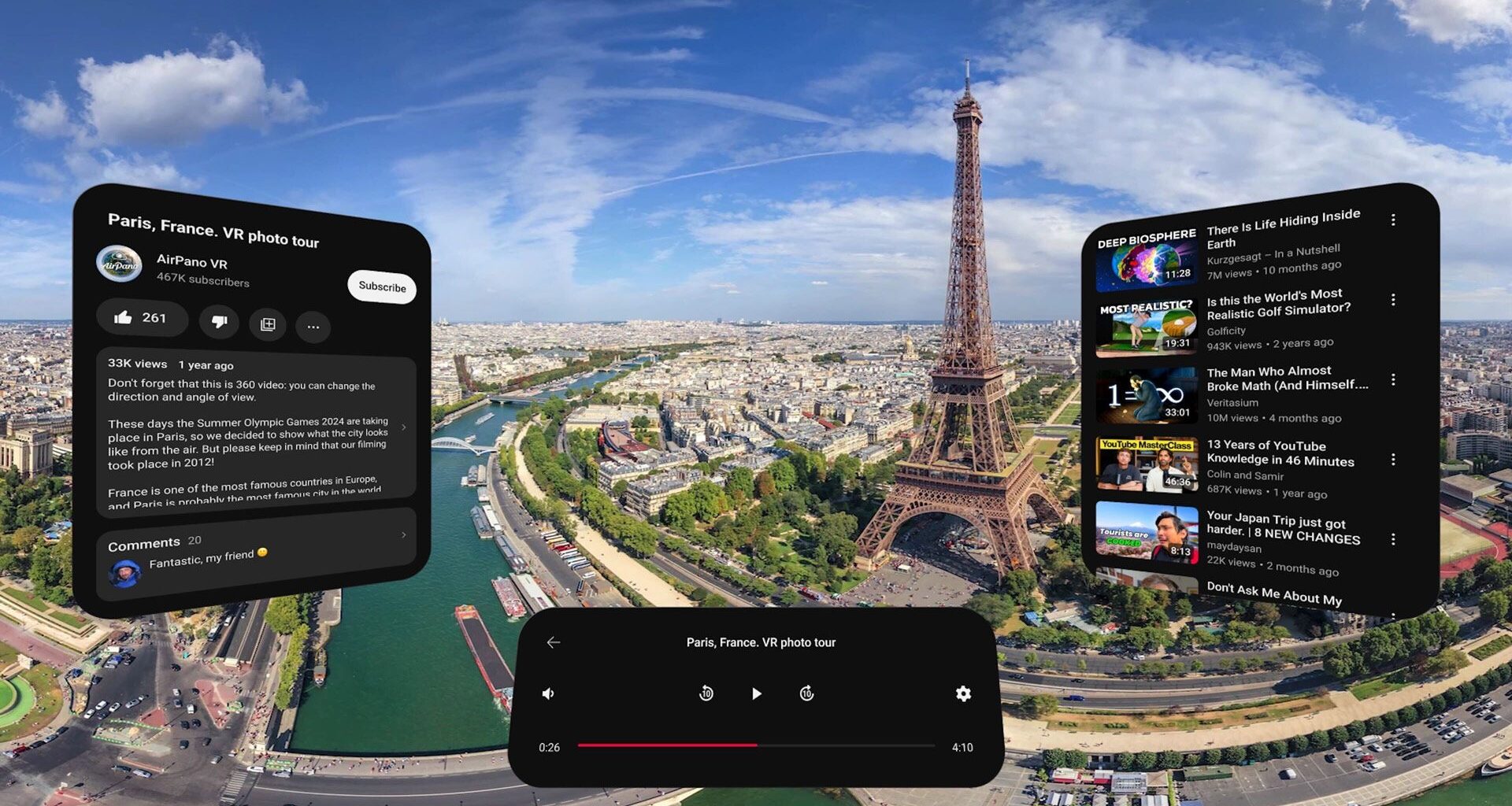 Vision Pro Finally Gets Native ‘YouTube’ App with Full Immersive Video Library