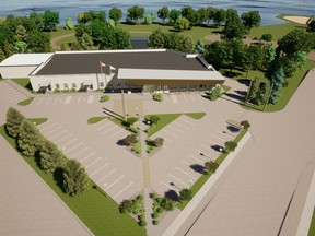 Rendering of South Bruce Peninsula town hall