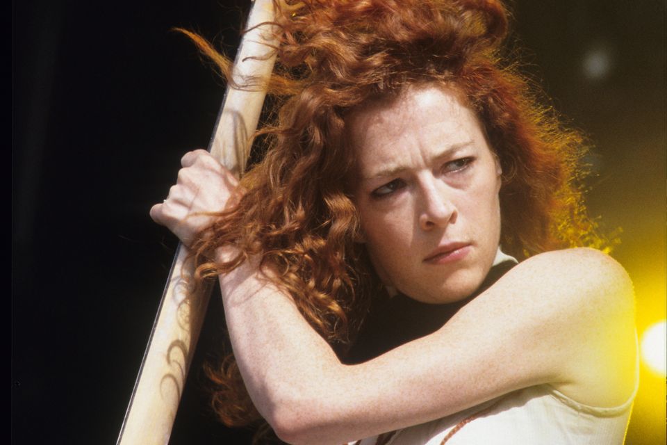 Melissa Auf der Maur performing in 2004. Photo: Gie Knaeps/Getty Images