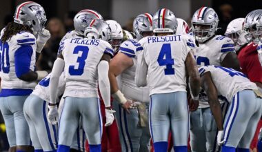 Updated Dallas Cowboys Depth Chart Following First Wave of Free Agency