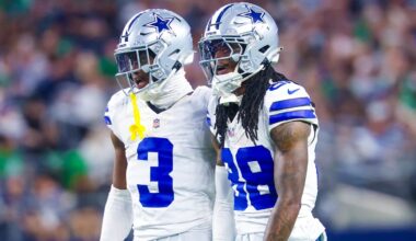 Dallas Cowboys’ Star WR Duo Snubbed in NFL Rankings