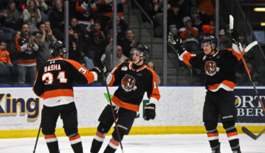 Tigers score eight straight in win Saturday over Calgary