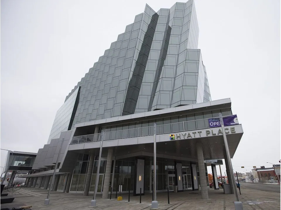  The official opening of the Hyatt Place Downtown Edmonton, 9576 Jasper Ave., was held Monday Jan. 23, 2017.
