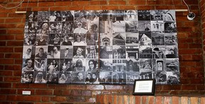This collage of photos is part of the Where Love Resides: Tecumseh Park Neighbourhood photo exhibit now on display at Crow City Coffee in Chatham. (Ellwood Shreve/Chatham Daily News)
