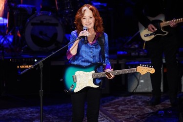 Bonnie Raitt performs at the 22nd Annual Americana Honors & Awards at Ryman Auditorium on Sept. 20, 2023 in Nashville, Tennessee.