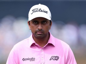 Golfer Sudarshan Yellamaraju of Canada.