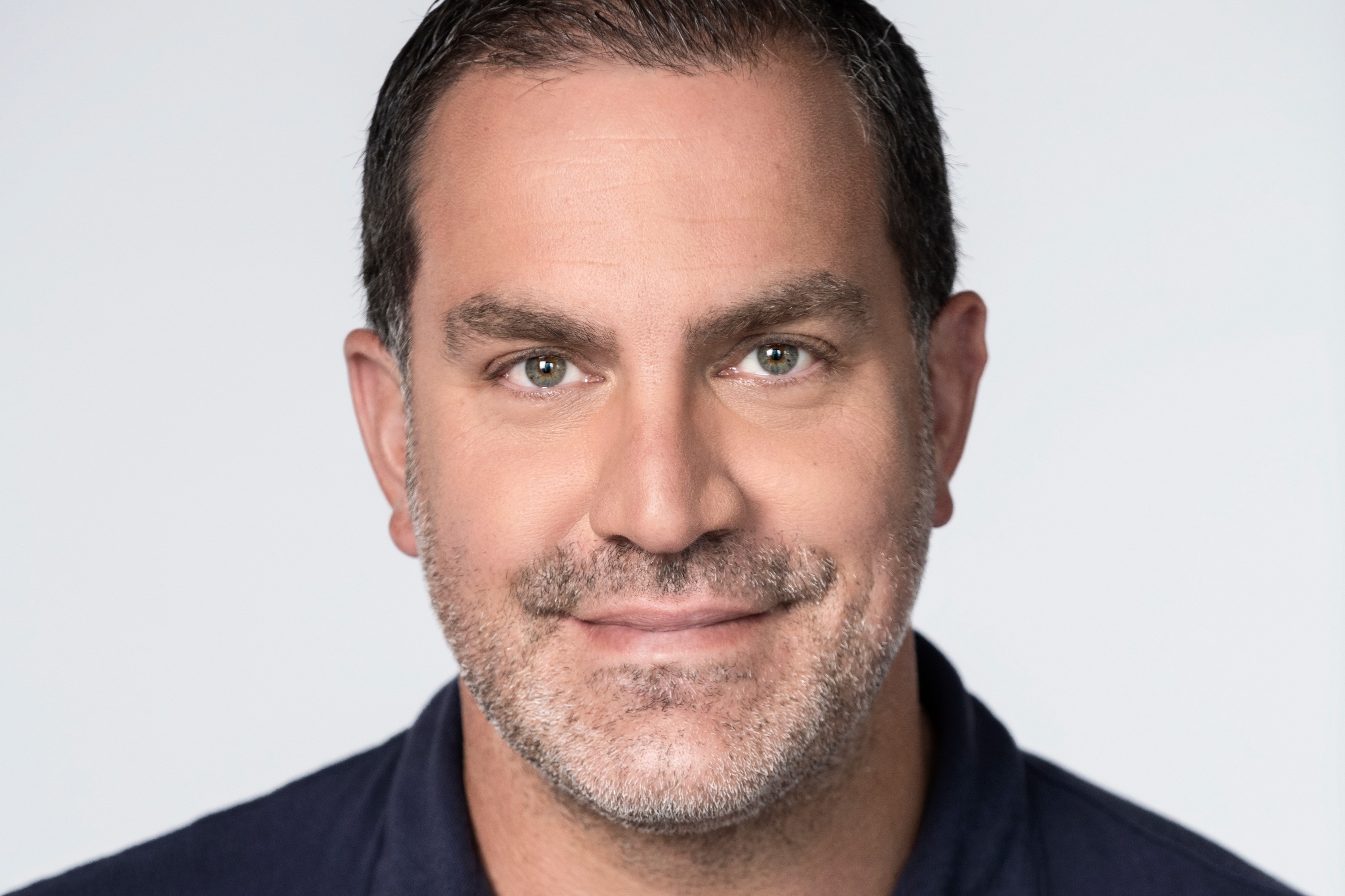 A portrait of Philippe Archambault, executive director of Quebec label Audiogram.