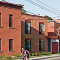 © Ulysse Lemerise Place Tenaquip - Affordable Housing Units / L. McComber - Exterior Photography, Brick, Facade
