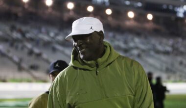 Nov 22, 2024; Charlotte, NC, USA; NASCAR Cup Series driver Tyler Reddick (45) and his wife Alexa during the NASCAR Awards Banquet at Charlotte Convention Center. Mandatory Credit: Jim Dedmon-Imagn Images