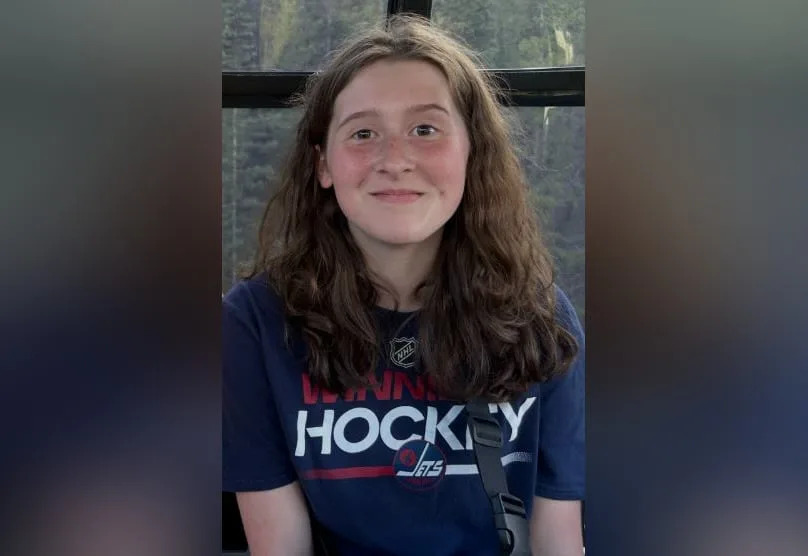 Leah Fryza, seen in an undated picture, recovered from meningitis after contracting a bacterial form of the disease in April 2024.