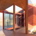 Red Bridge Cabin / Wiki World + Advanced Architecture Lab - Interior Photography, Wood