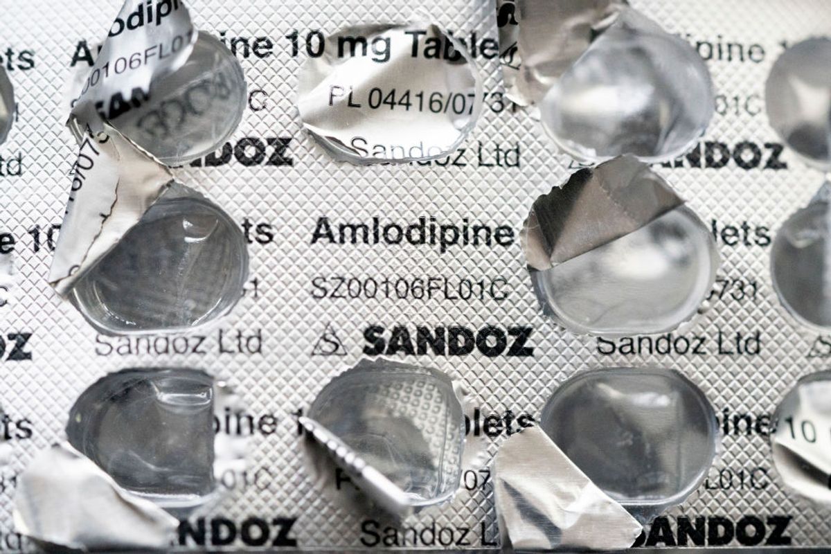 A patient reported that a pack labelled Ramipril 5mg Capsules contained blister strips of Amlodipine (stock image)