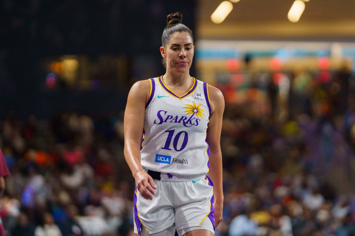 Kelsey Plum is a vice president for the players' association in talks with the WNBA