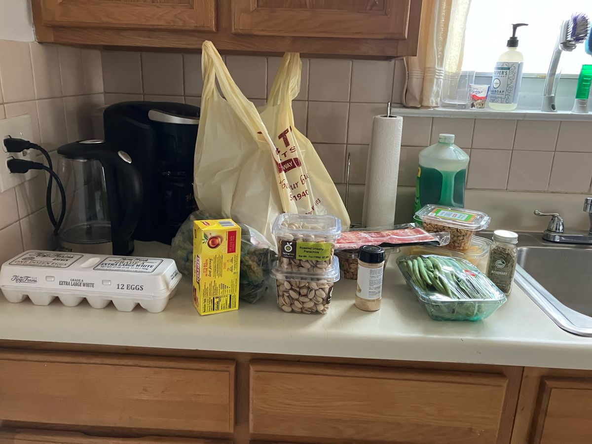 Kennedy's diet consisting of eggs, meat, black tea, peanuts, pistachios cost around $200 to eat for a solid week. 