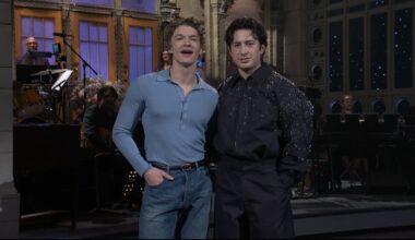 Connor Storrie and Hudson Williams 'Saturday Night Live.'
