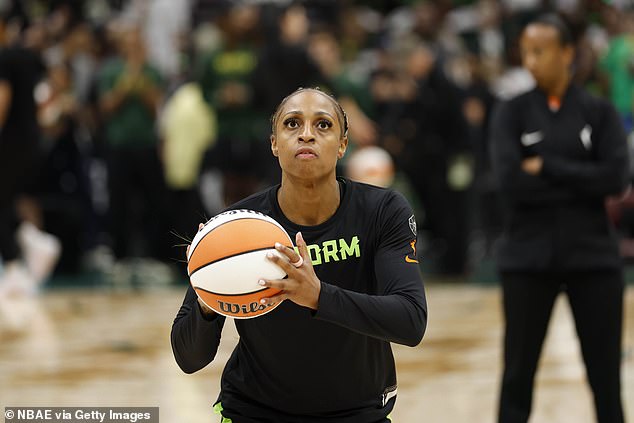 Tiffany Mitchell, pictured during her time with the Seattle Storm in September, is also there