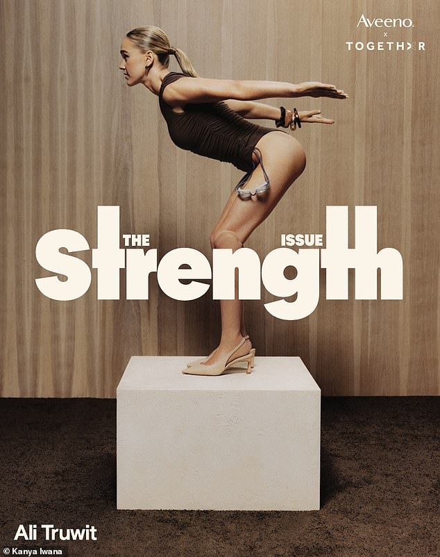 Paramlympic swimmer Ali Truwit is no stranger to resilience having survived a shark attack