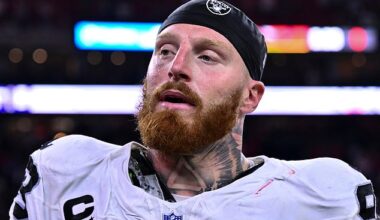 Maxx Crosby previously demanded a trade out of Las Vegas, and now he's gotten his wish