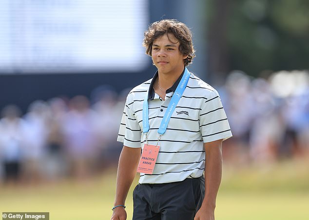 He joked that the teenager is a 'little punk' despite insisting he wants to be a mentor for him