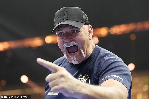 Fury was not happy with his son's preparations for the Usyk fight and said he could have 'strangled' Sugar Steward