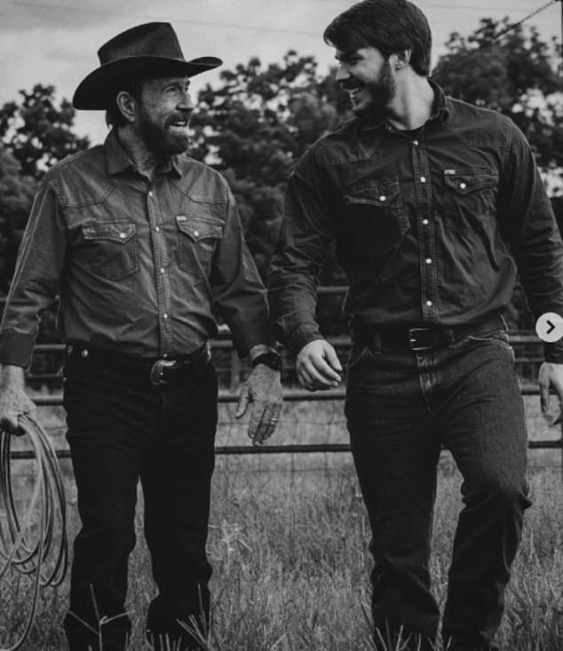 His son Dakota Norris took to Instagram to share a heartbreaking post along with a photos of himself with his father