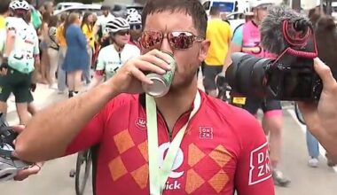 Eden Hazard celebrated cycling a 167km ride in Mallorca by chugging a beer on camera