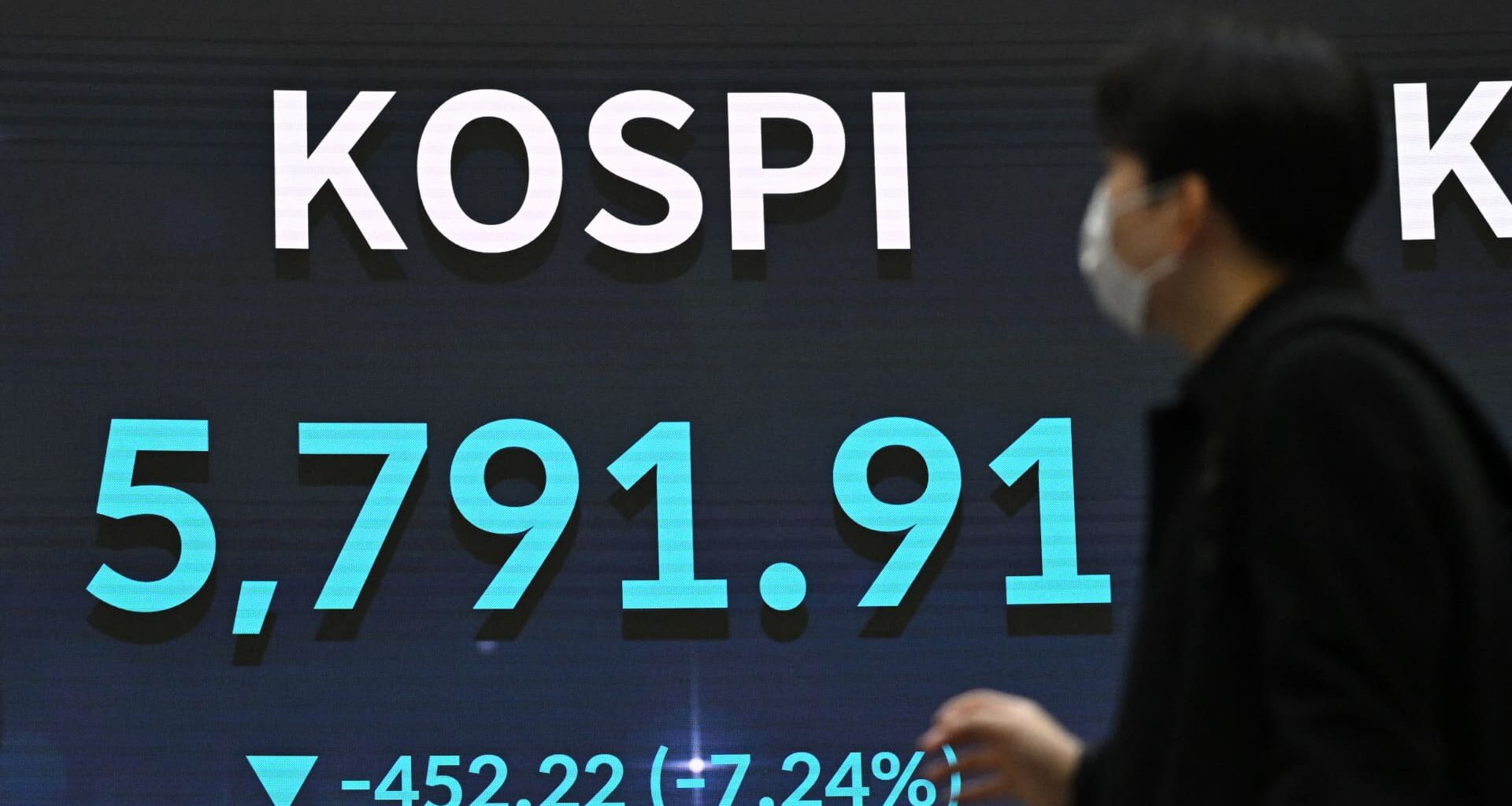 South Korea stocks crashed 18% in two days. Could it happen here?