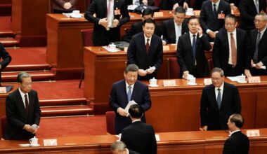 China sets lowest GDP growth target on record at 4.5% to 5%