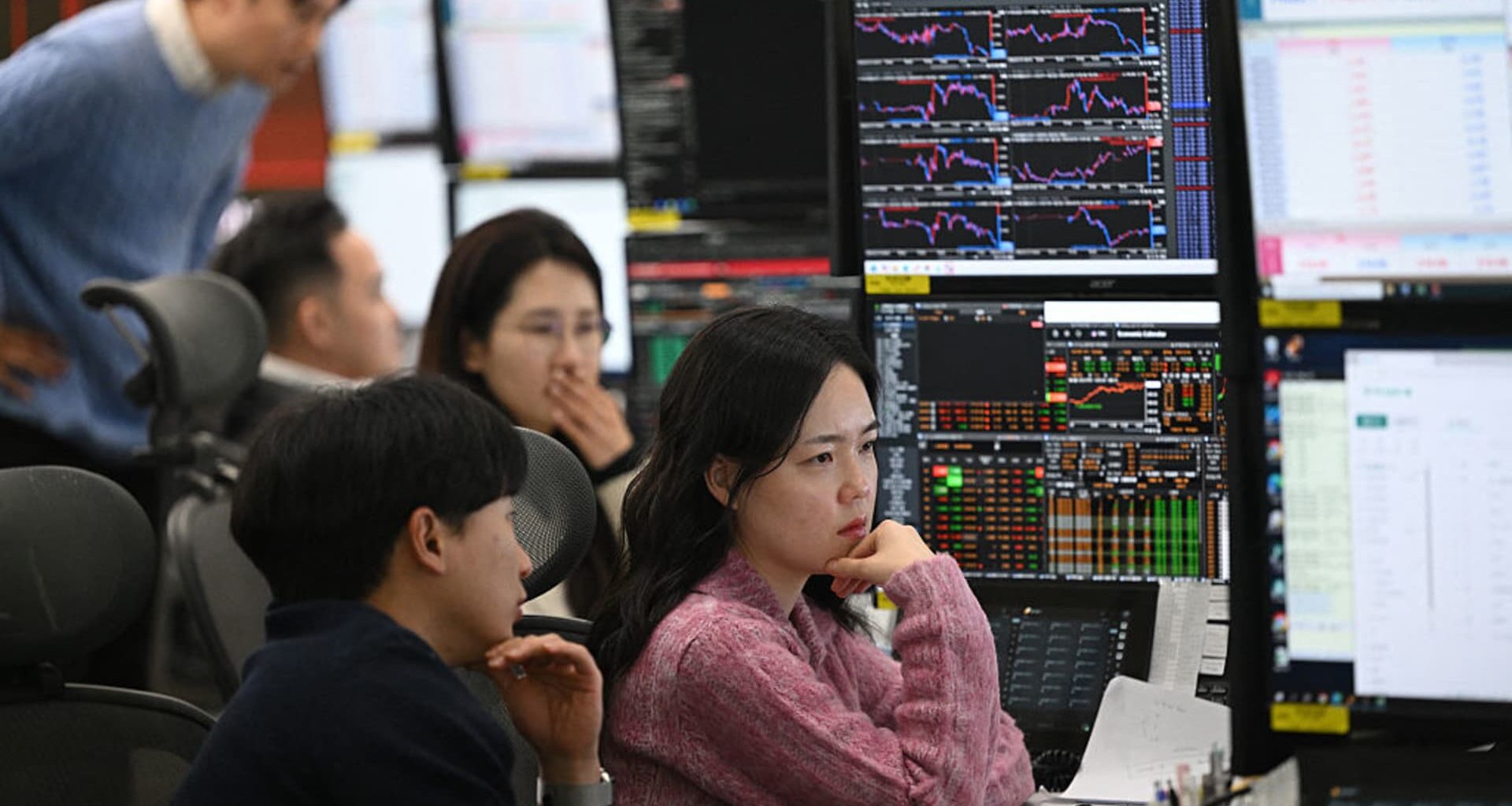 South Korea's stock market volatility