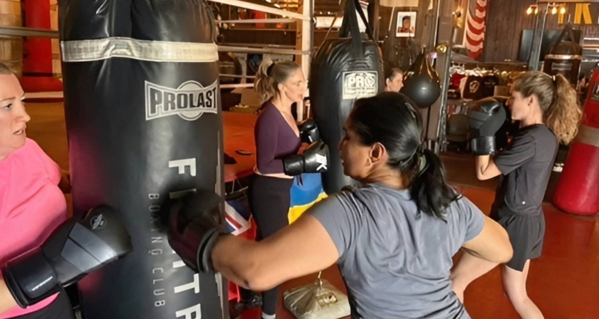 Fight Co.Lab retreat teaches executive women boxing and leadership