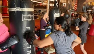 Fight Co.Lab retreat teaches executive women boxing and leadership