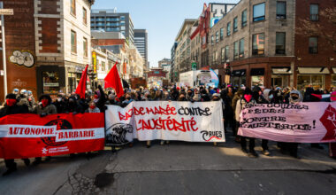 Hundreds of Montreal students participate in march against austerity
