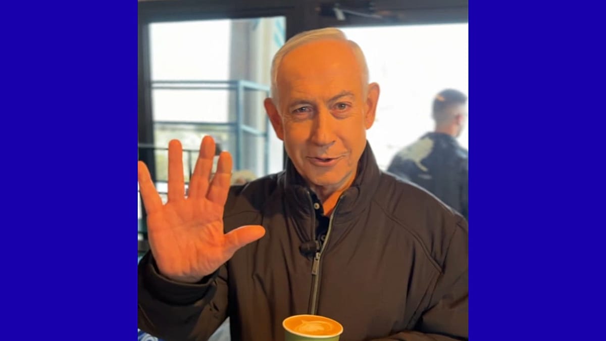 Netanyahu denies death rumours in social media clip which Grok falsely branded AI