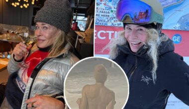 Chelsea Handler wears nothing but a cap in the snow for 51st birthday