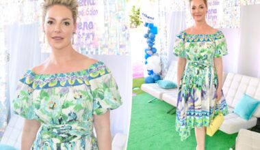 Katherine Heigl hits first red carpet in 2 years, attends dog rescue event at Mar-a-Lago