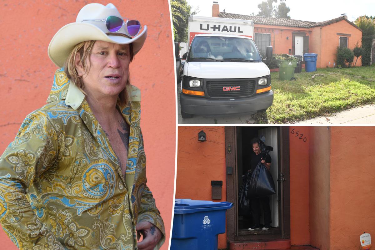 Mickey Rourke claims 'unacceptable' rodent, plumbing issues led to withholding rent