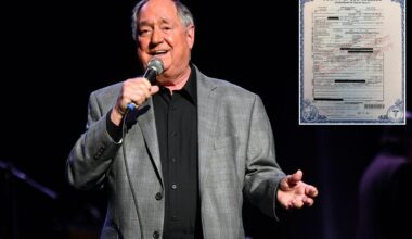 Legendary singer Neil Sedaka’s cause of death revealed
