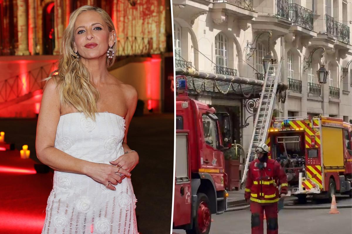 Sarah Michelle Gellar, 'Ready or Not 2' cast flee massive Paris hotel fire
