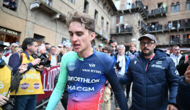 Paul Seixas calls out 'strange' UAE strategy at Strade Bianche