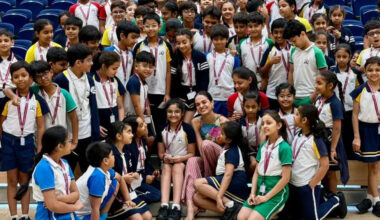 When kids take the lead: Tania Sachdev's memorable morning in Kolkata